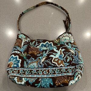 Vera Bradley Java Blue Small Shoulder Bag